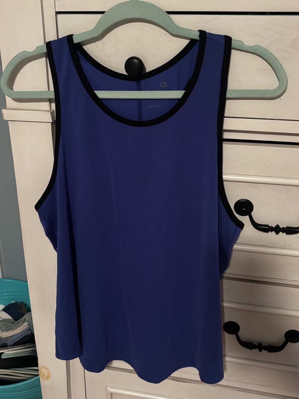 GAP blue Tank with Black Trim